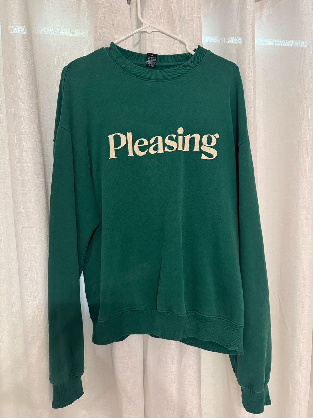 Pleasing Logo Crewneck Sweatshirt - Deep Green